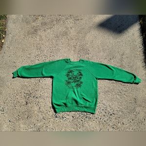 Vintage 1980's Bassett-Walker Crewneck Sweatshirt Size Large Nativity Christmas